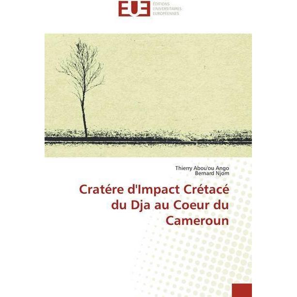 Cratére d'Impact Crétacé du Dja au Coeur du Cameroun, Fachbücher von Thierry Abou'ou Ango, Bernard Njom