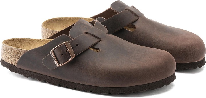 Actual product image Birkenstock Boston Nubuck leather oiled Narrow (43)