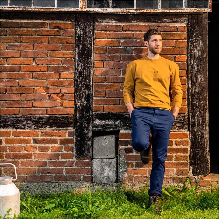 Produktbild Stier Crew Sweat Style Embro M Golden Brown (M)