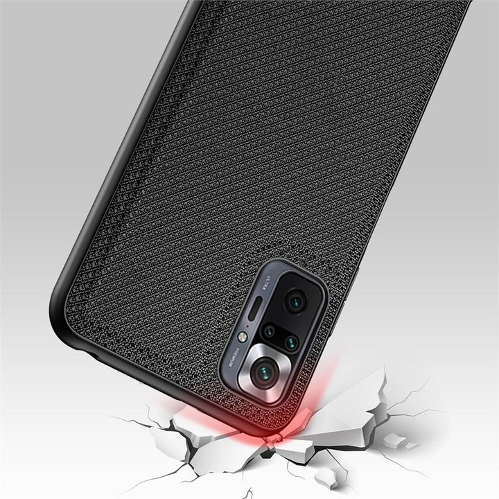 Actual product image Nevox StyleShell NYLO Cell Phone Protective Case 16.9 cm (6.67" ) Cover Black (Xiaomi Redmi Note 10 Pro)