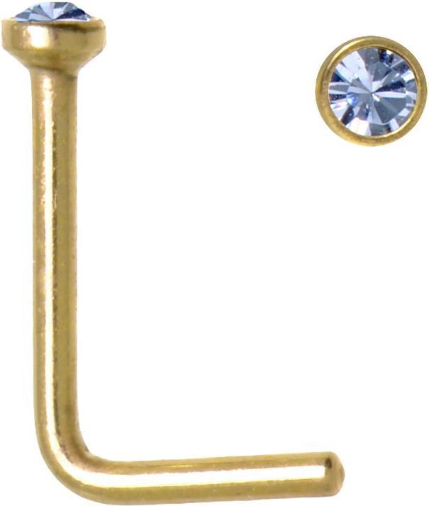 Goldfarbig, Hellblau