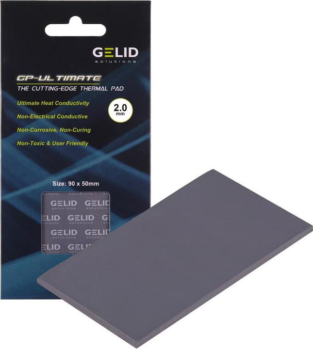 Actual product image Gelid TP-GP04-D (2 mm, 15 W/m K)