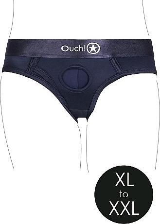 Produktbild Ouch! Vibrating Strap-on High-cut Brief - XL/XXL