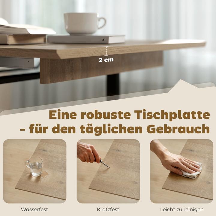 Actual product image Homcom Dining table (180 x 80 x 75 cm)