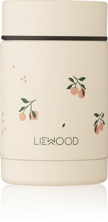 Actual product image Liewood Thermo Snackbox Nadja Edelstahl Peach Sea Shell Mix