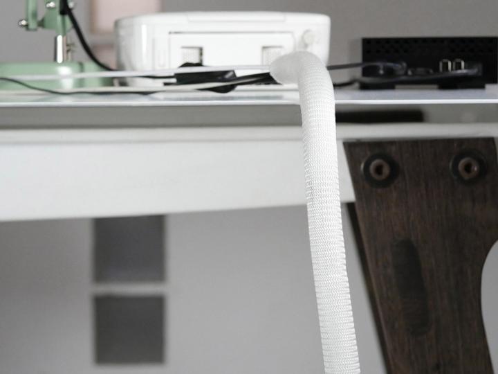 Actual product image Label-the-cable Cable organiser white 1 piece (LTC 5120) (Cable conduit, 200 cm)