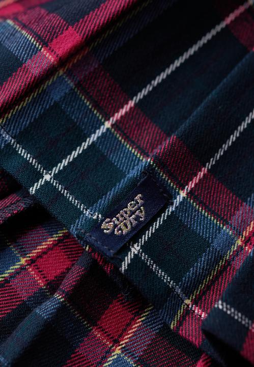 Actual product image Superdry Mid Rise Check Mini Skirt (M)