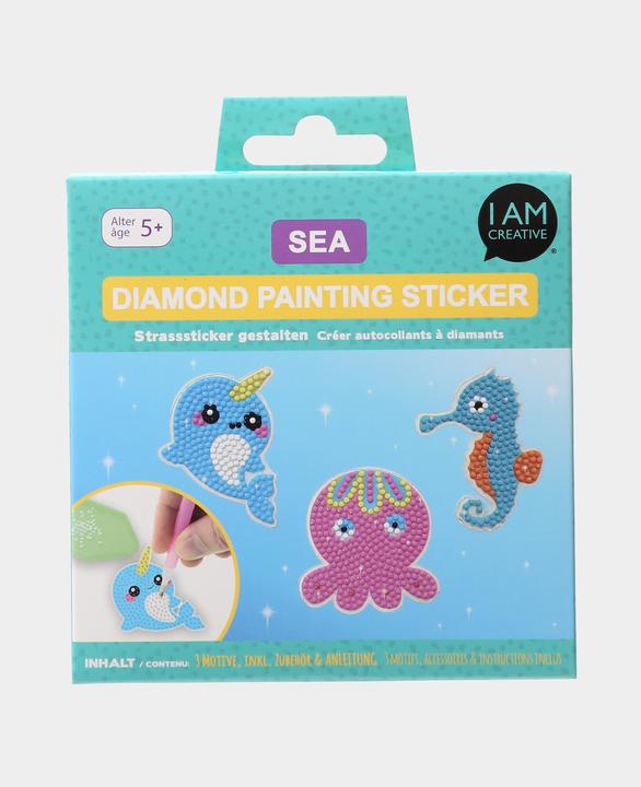 I Am Creative Diamond Painting Sticker Sea