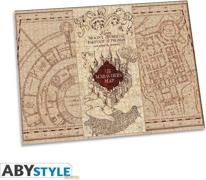 Image du produit ABYstyle Harry Potter: The Marauder's Map (1000 Teile) (1000 pièces)