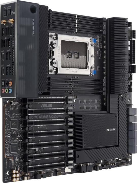 Actual product image ASUS Pro Ws Wrx80e-Sage Se Wifi (sWRX8, AMD WRX80, E-ATX)