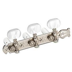 Schaller Classic Lyra acrylic nickel, Zubehör Instrumente, Silber