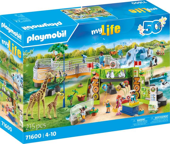 Immagine prodotto Playmobil La mia grande avventura allo zoo (71600, Playmobil La mia vita)
