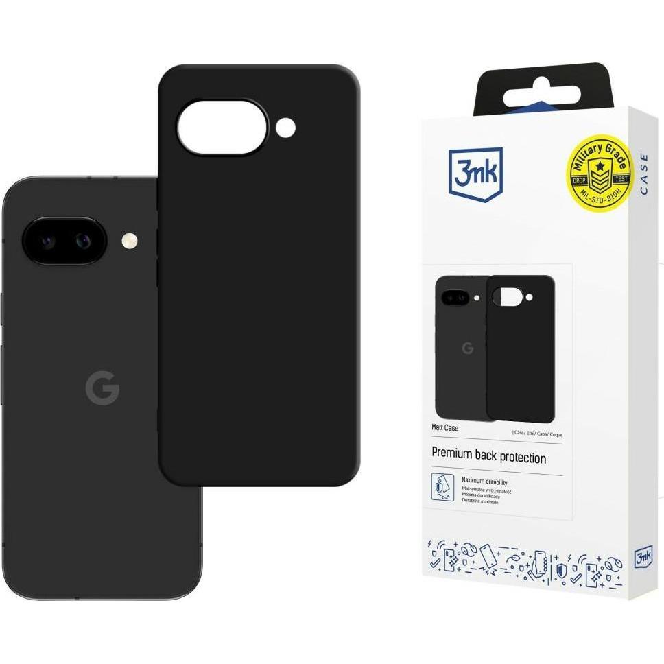 3Mk Nero Ochranný Kryt Matt Case Pro Google Pixel 10A (Google Pixel 10A), Cover Smartphone,