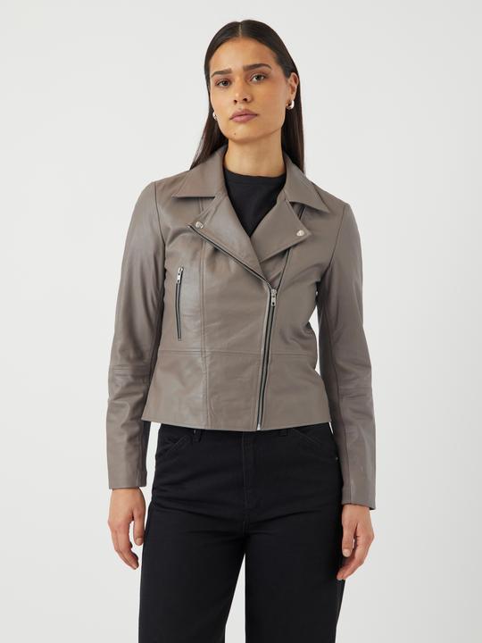 Actual product image Yas YASSOPHIE leather biker jacket (S)