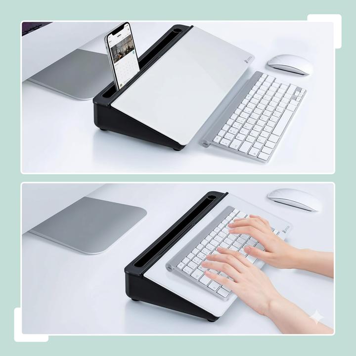Actual product image Relaxdays desk organizer