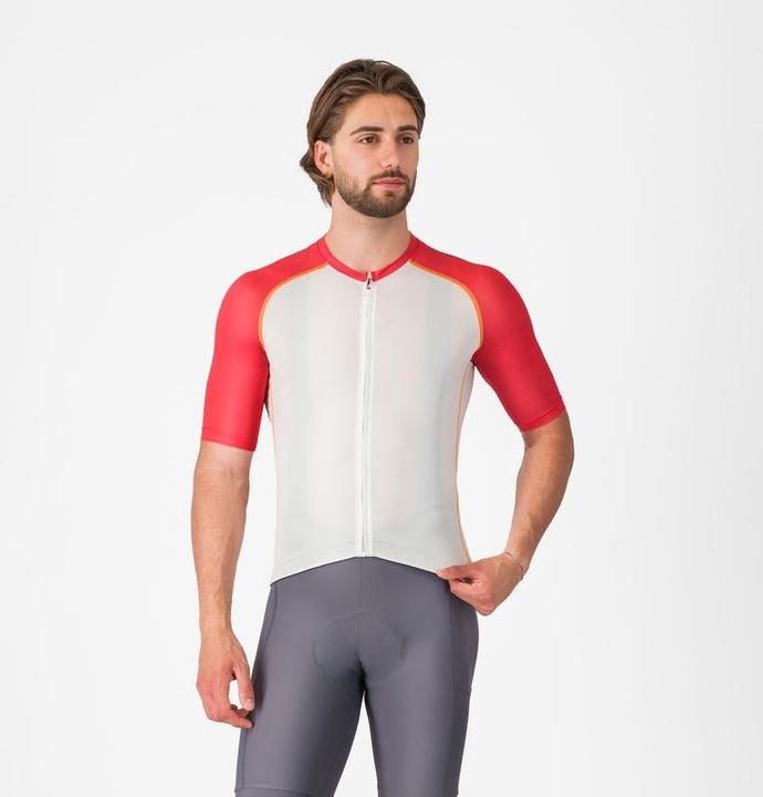 Ivory, Rich Red, Vivid Orange