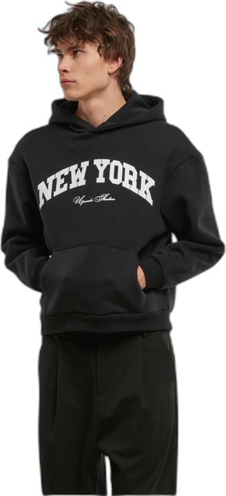 Actual product image Urban Classics Upscale New York Collage Fluffy Hoody - 195865 (L)