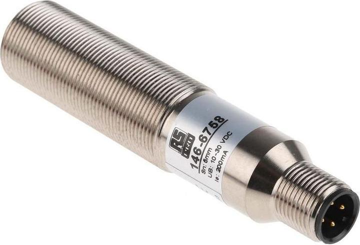 Produktbild RS PRO Capacitive sensor, Sr:5mm M18 PNP (Schalter)