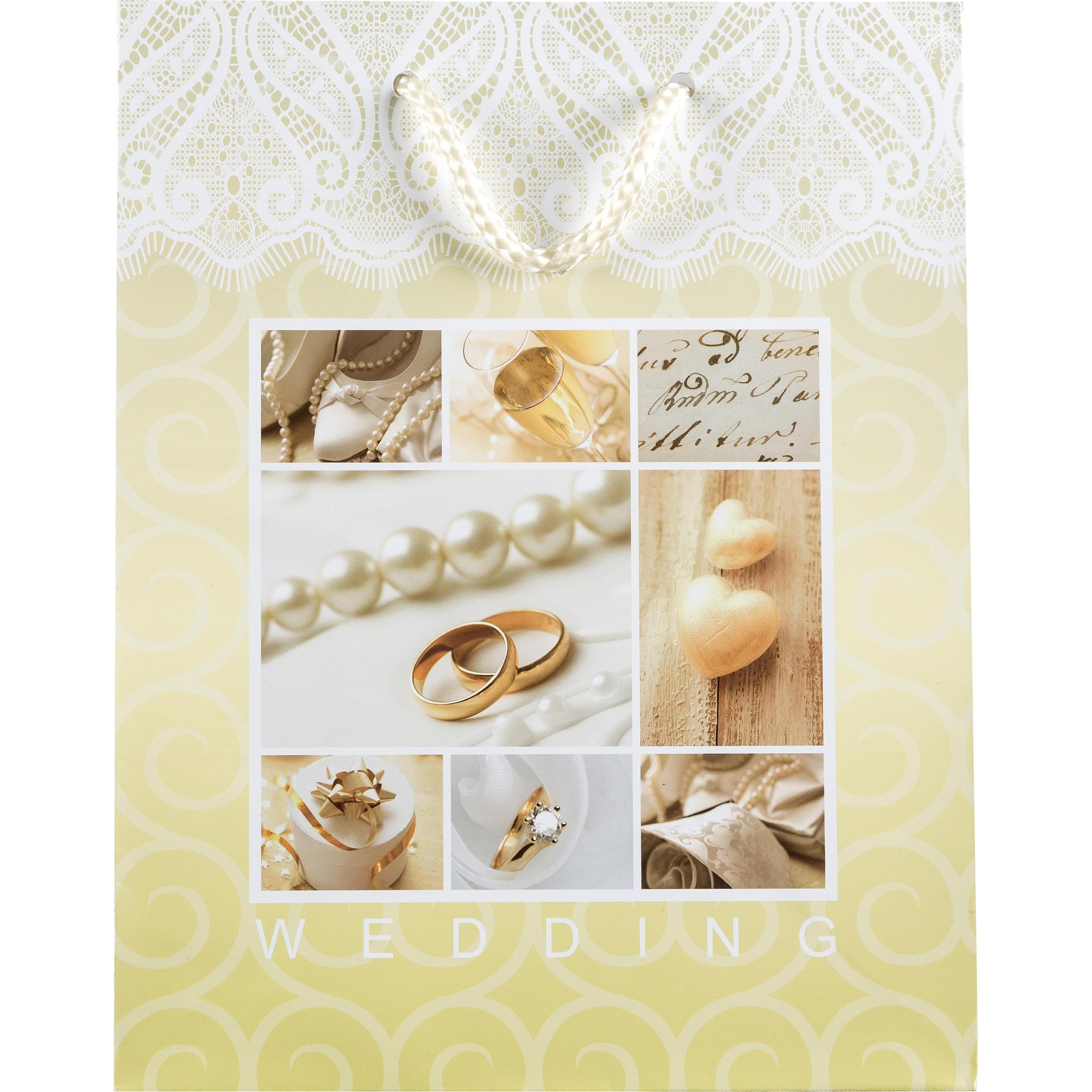 Thumbnail - Idena, Geschenkverpackung, Lacktasche Wedding ca. 23x18x10cm