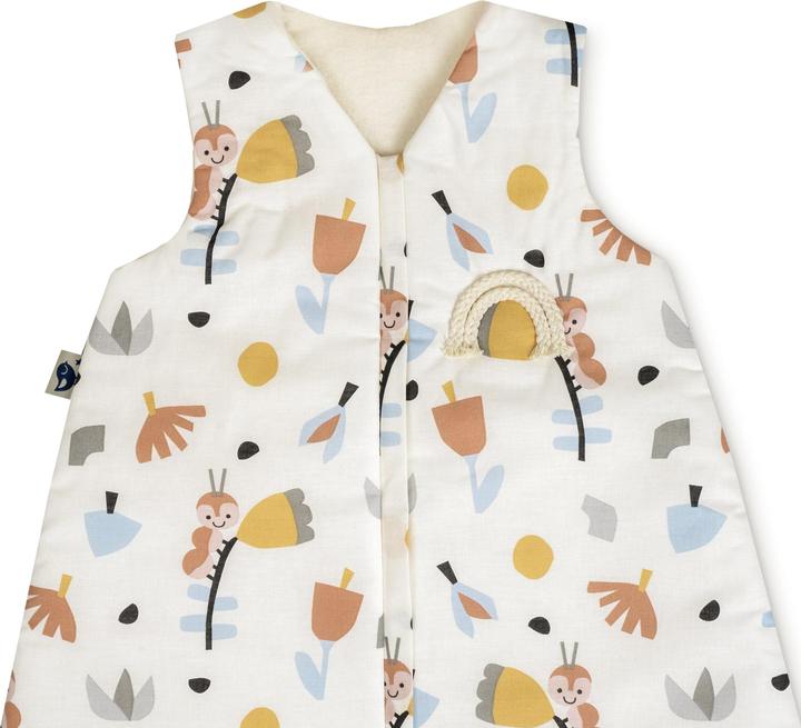 Julius Zöllner Organic sleeping bag, Crazy Flowers (92 cm, 2.5 TOG, All-season)