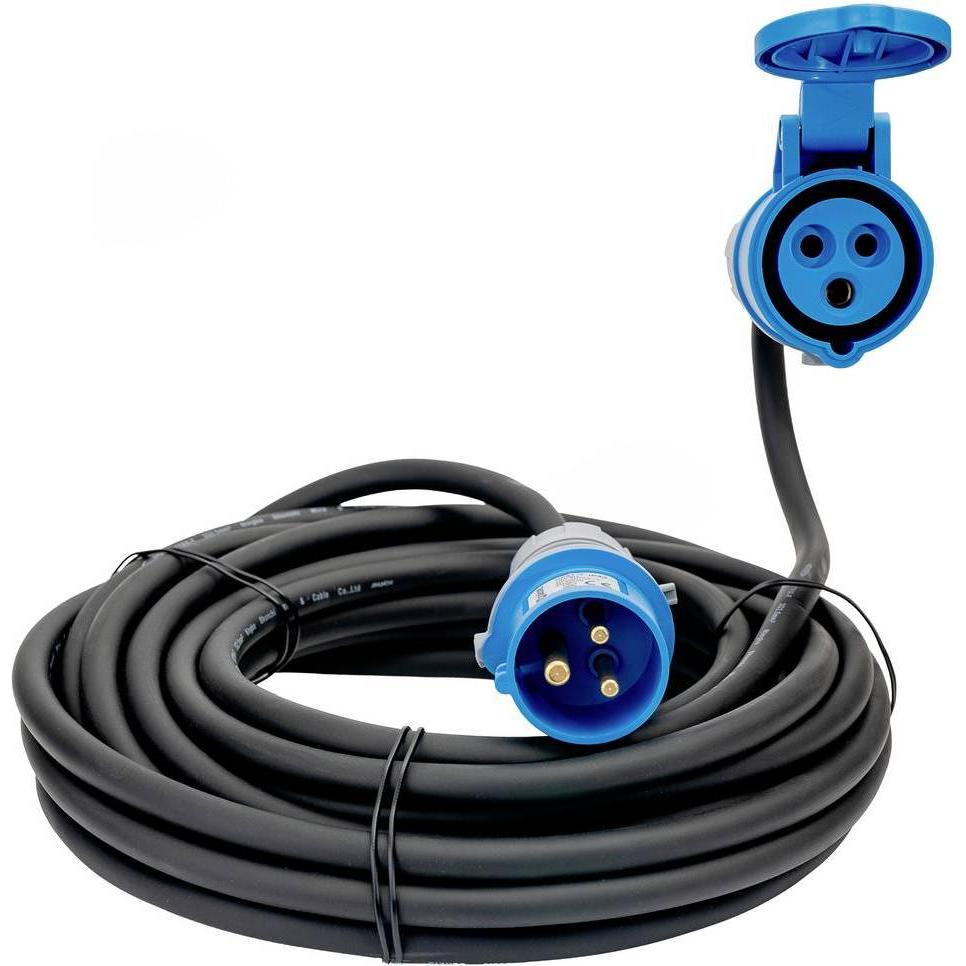 Platinet, Cavo di ricarica per auto elettrica, 46280 EV GP5110 CEE Adapterkabel 16 A 230 V 1 St. (CEE 16, 3.60 kW, 16 A, 10 m)