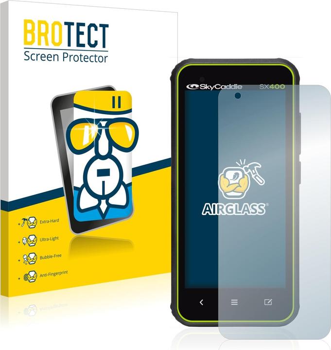 Actual product image BROTECT AirGlass bulletproof glass film