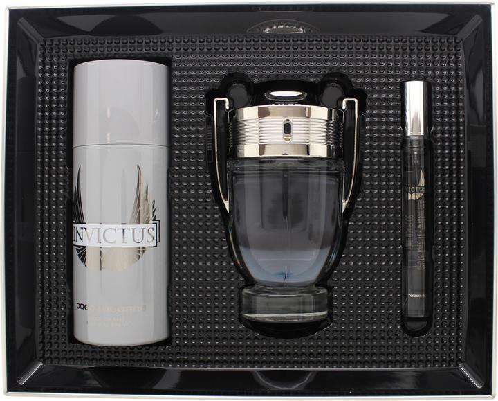 Produktbild Paco Rabanne P. RABANNE INVICTUS EDT 100ML+DEO 150ML+EDT 10ML 3PCS SET (Eau de Toilette, 100 ml)