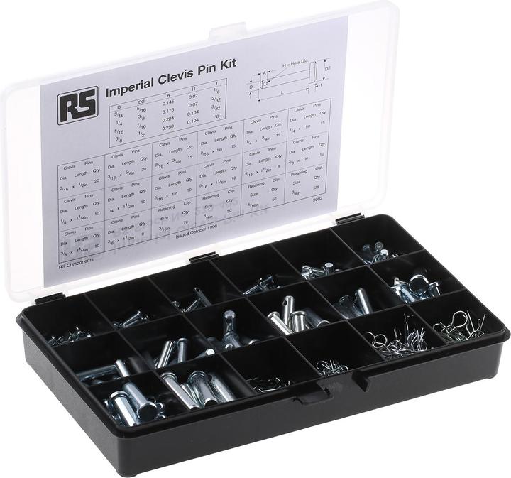 Produktbild RS PRO Splintbolzen Sortiment