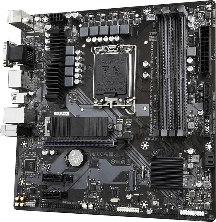 Actual product image Gigabyte B760M DS3H (LGA 1700, Intel B760 Express, mATX)