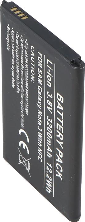 AccuCell Battery Samsung Galaxy Note 3, Note III, B800BE, B800BU, with NFC