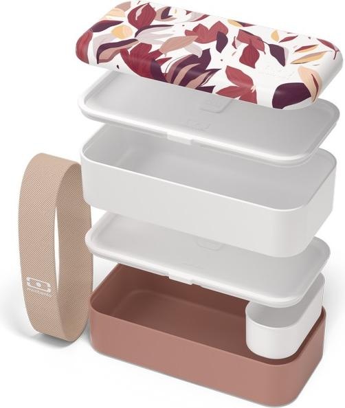 Actual product image Monbento Lunchbox Bento Original Graphic Pink Vegetabil