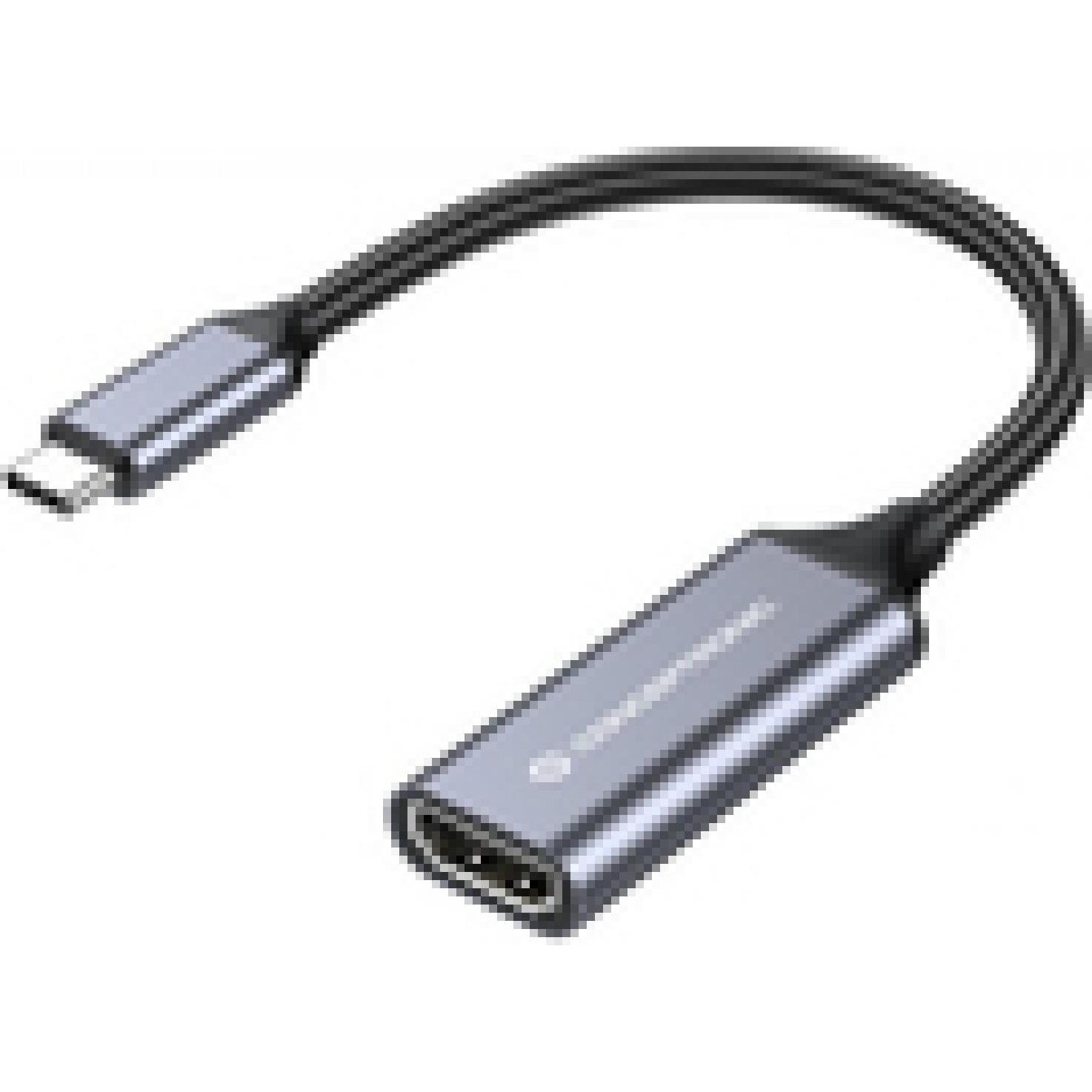 Conceptronic USB-C zu (USB Typ-C, 2 cm), Data + Video Adapter, Grau