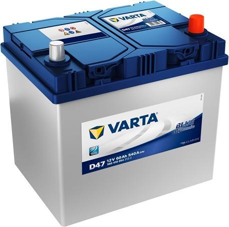 Image du produit Varta Blue Dynamic D47 (12 V, 60 Ah, 540 A)