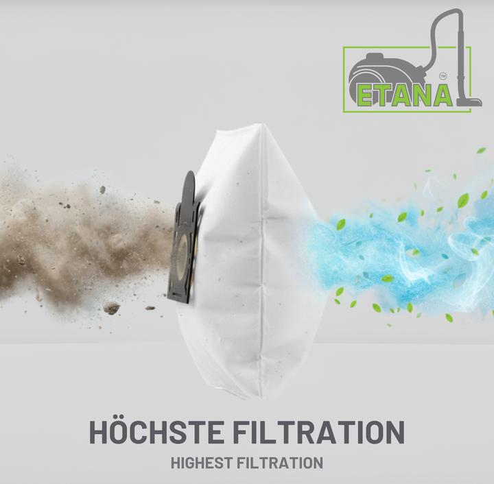 Immagine prodotto Etana I 20 Sacchetti per aspirapolvere simile a Swirl Y101 I Sacchetto per la polvere incl. 2 filtri (20x)