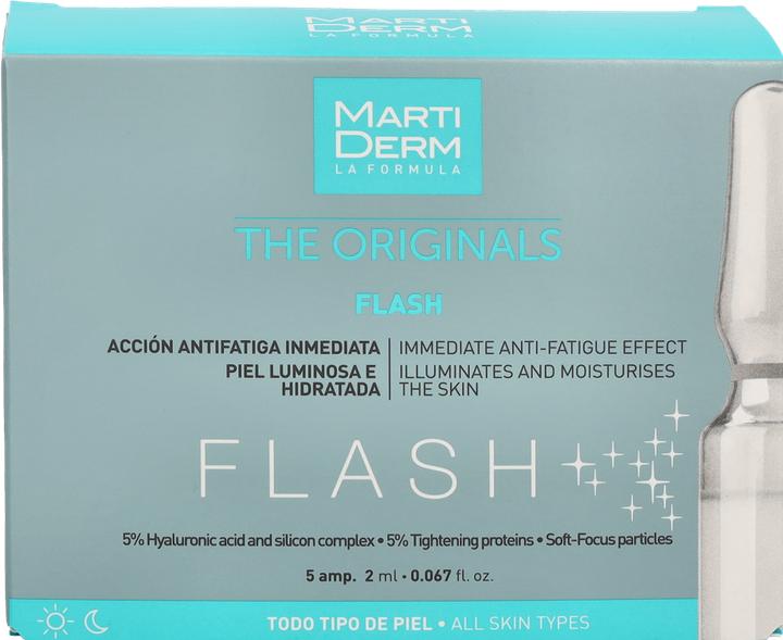 Produktbild Martiderm The Originals Flash Ampoules (5 x 2 ml) (10 ml)