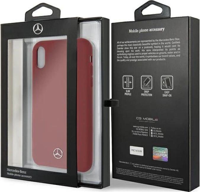 Actual product image Mercedes-Benz Hard Cover Silicone (Apple iPhone XR)