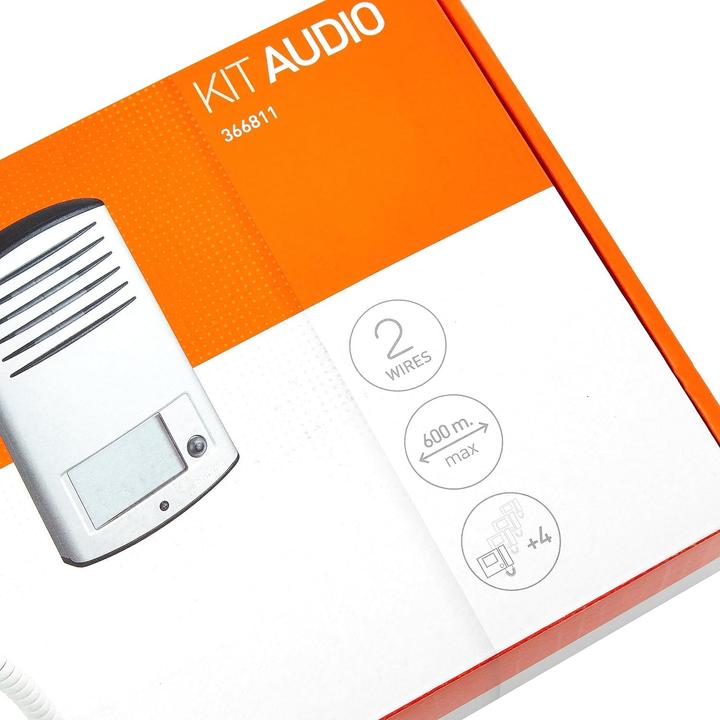 Produktbild Legrand Sprint 1 Way Audio Kit with Handset and Push Button Entrance Panel (Kabelgebunden)