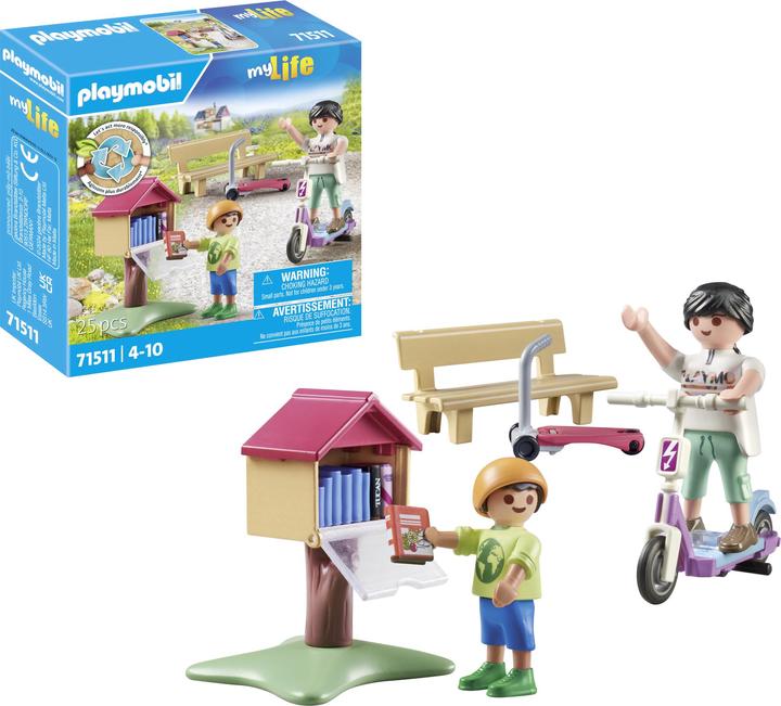 Actual product image Playmobil Book swap for bookworms (71511, Playmobil My Life)