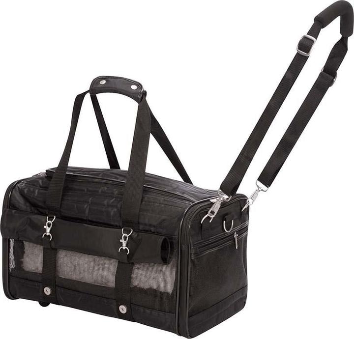 Produktbild Sherpa Haustier-Transportbox (Hund, Katze, Kleintier, Reflektoren, Atmungsaktiv)