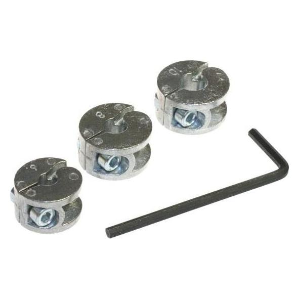 Wolfcraft, Boorbitje, 1 Univ. Diepteaanslagset 3 St. ø6, 8, 10mm (6, 8, 10 Mm)
