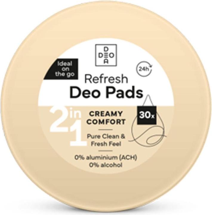 Produktbild Deodea Deodorant Deo Pads Cremy Comfort (30 Stück)