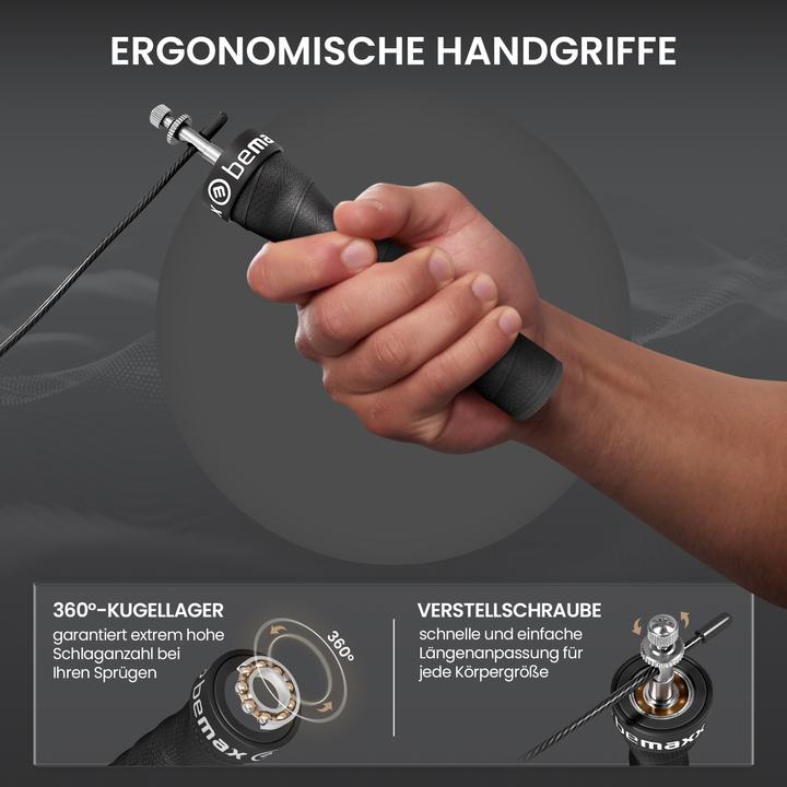 Immagine prodotto BeMaxx Fitness Speed Rope V1 Set