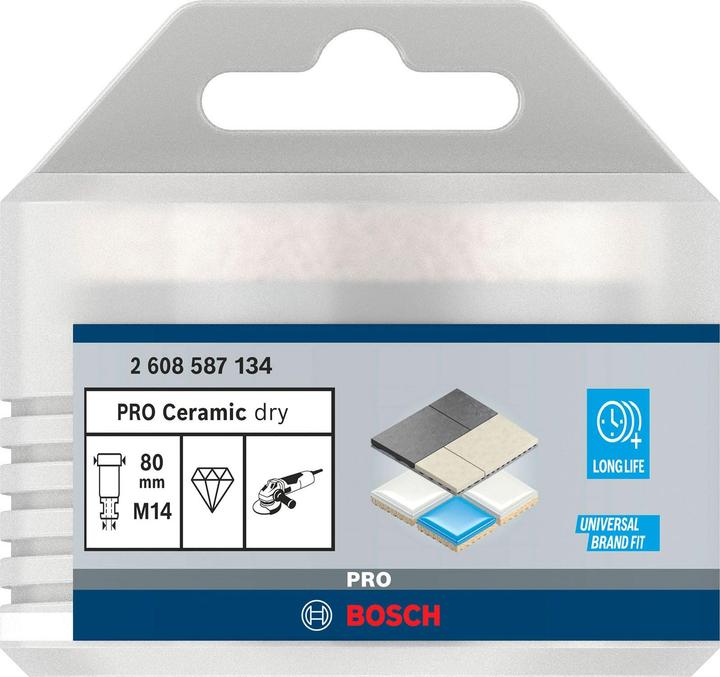 Produktbild Bosch Professional Zubehör PRO Core Cutter dry, 80 x 35 x 22,23 mm (80 mm)