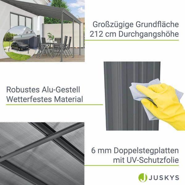 Image du produit Juskys Toiture de terrasse Toiture de terrasse Borneo