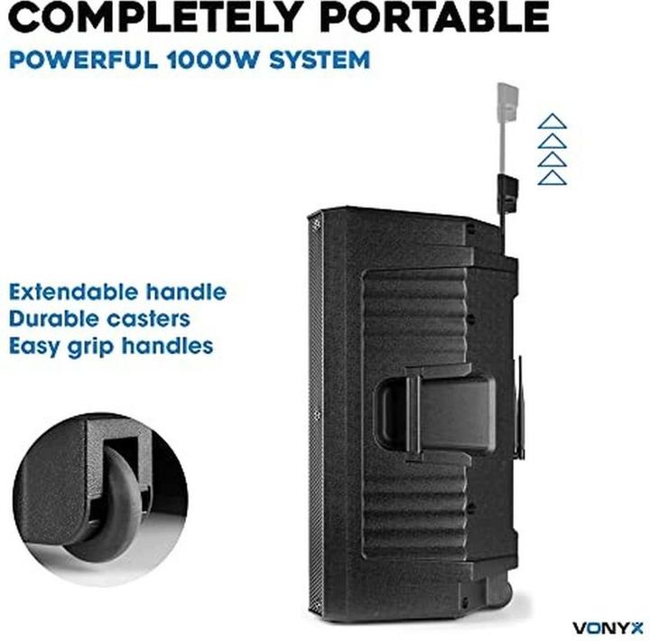 Actual product image Vonyx VSA700 (8 h, Rechargeable battery operated, Electrical connection)
