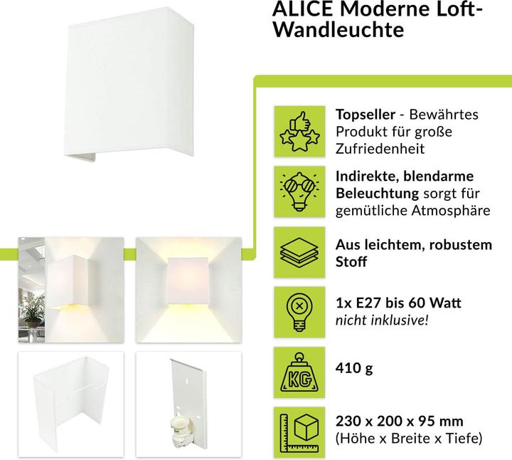 Produktbild Licht-Erlebnisse Alice (E27)