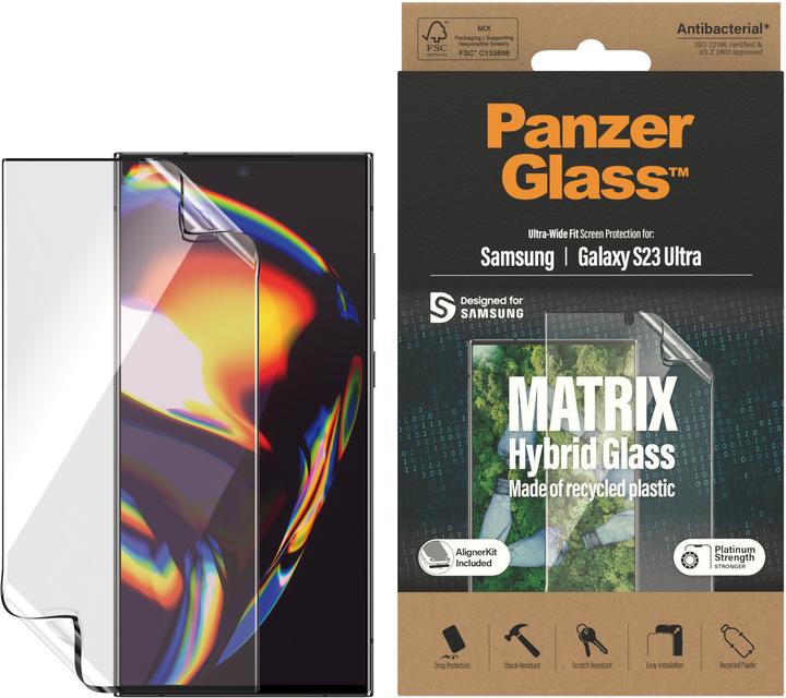 Immagine prodotto PanzerGlass Ultra-Wide Fit (1 Pezzo/i, Samsung Galaxy S23 Ultra)
