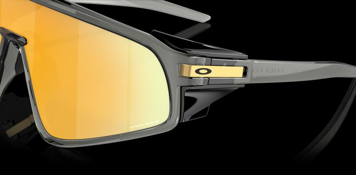 Actual product image Oakley Latch panel (Grey Smoke, Prizm 24k)
