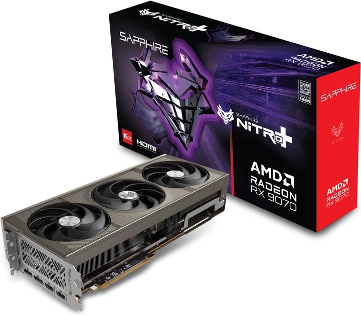 Actual product image Sapphire Nitro+ Radeon RX 9070 (16 GB)