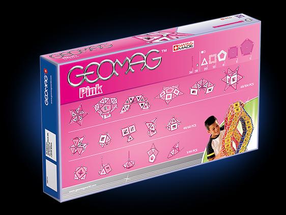 Actual product image Geomag Panels Pink